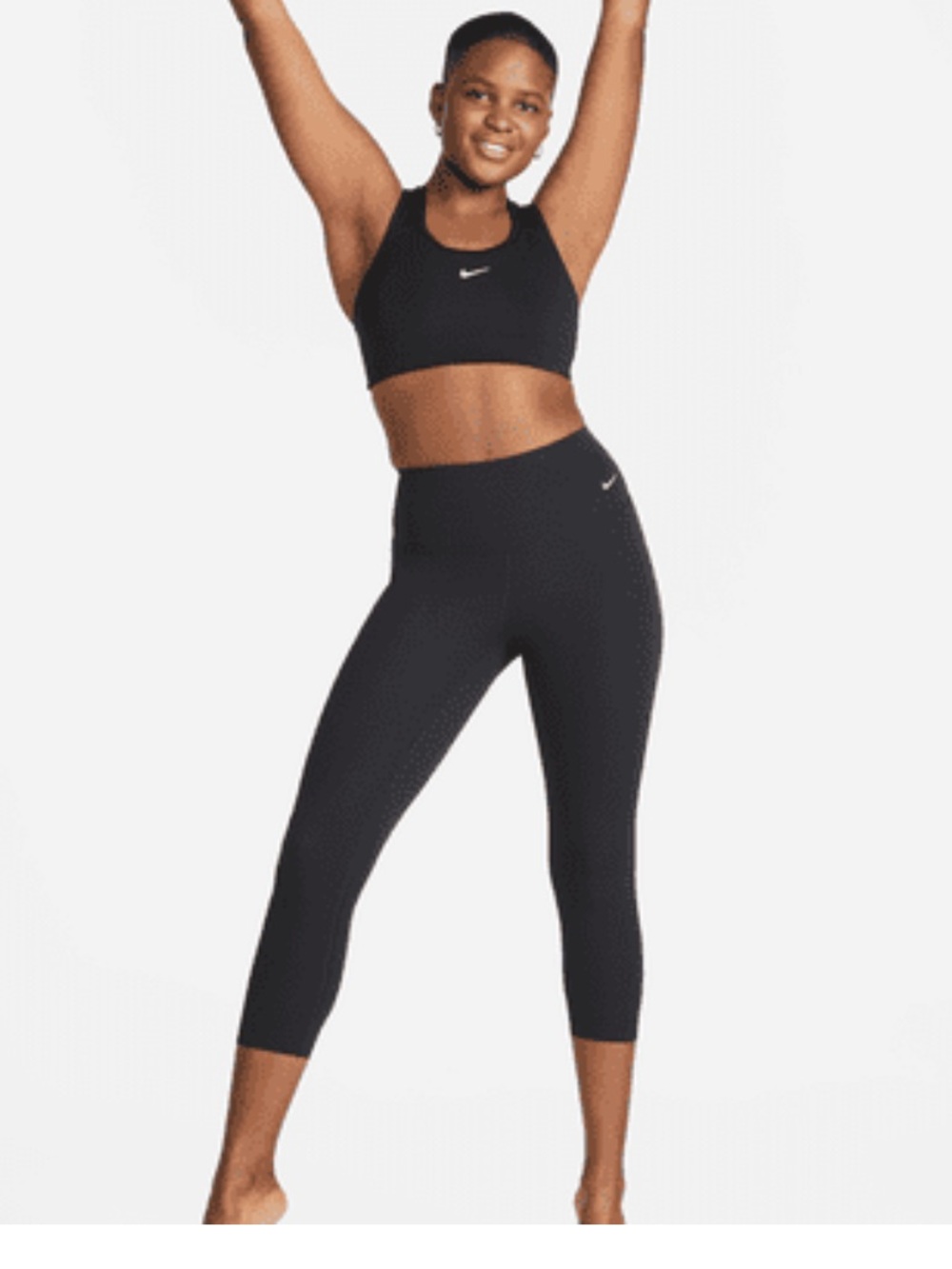 Nike Zenvy
Women's Gentle-Support High-Waisted
Cropped Leggings
Size: S (4-6)